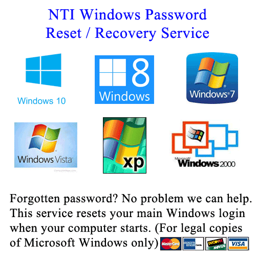 Windows Password Reset Tool