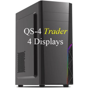 QuadStation 4 Display Trading Computer